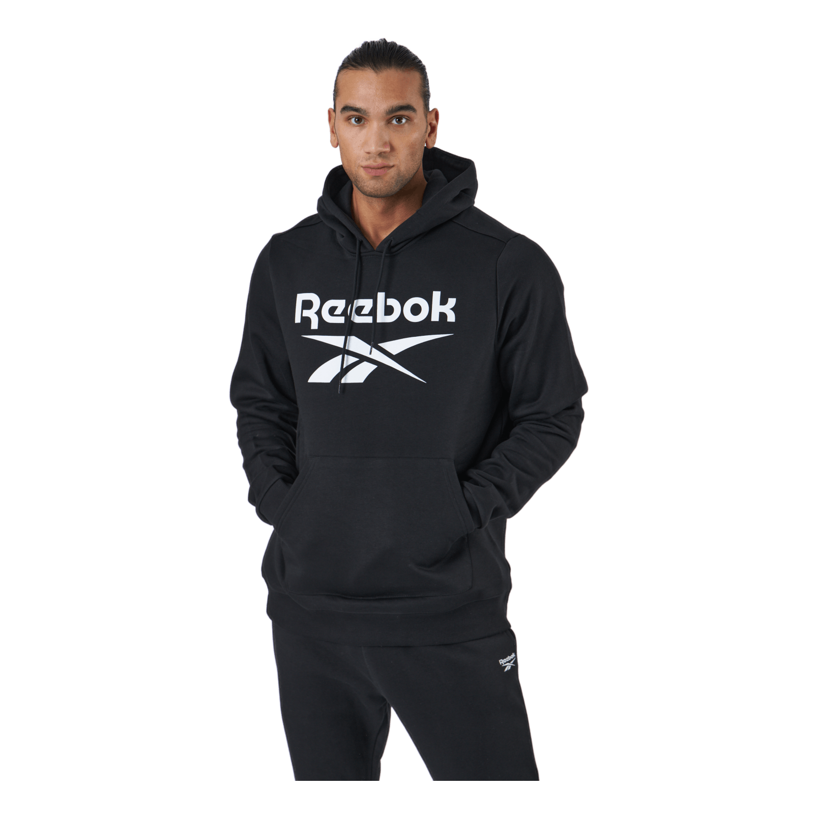Reebok Ri Flc Oth Bl Hoodie Black/white 3 Reebok Ri Flc Oth Bl Hoodie Black/white