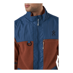 Bula Utility Fleece Jacket Walnut -Takit Myynti 2023 60529 36 004