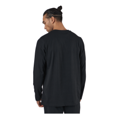 ADIDAS Essentials Long Sleeve T-Shirt Black / White / White -Takit Myynti 2023 60538 34 003