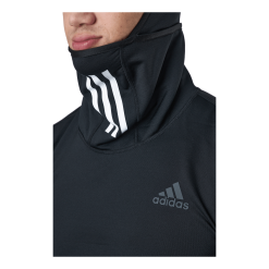 ADIDAS Cold.Rdy Techfit Fitted Longsleeve Hoodie Black -Takit Myynti 2023 60538 60 007