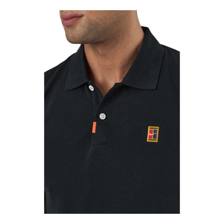 Nike The Polo Men's Slim Fit Polo BLACK 6 Nike The Polo Men's Slim Fit Polo BLACK - Image 4