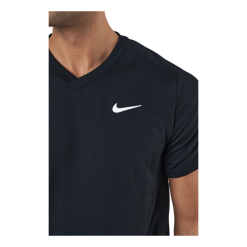 NikeCourt Dri-FIT Victory Men's Tennis Top BLACK/BLACK/WHITE -Takit Myynti 2023 60552 33 004