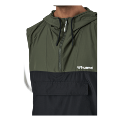 Hummel Hmlaton Half Zip Jacket Beetle -Takit Myynti 2023 60564 59 004