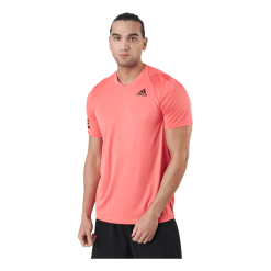 ADIDAS TENNIS Club 3-stripe Tee 000/red