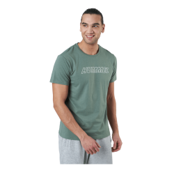 Hummel Hmlte Callum Cotton T-shirt Laurel Wreath