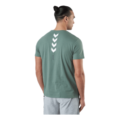 Hummel Hmlte Callum Cotton T-shirt Laurel Wreath -Takit Myynti 2023 60609 35 003