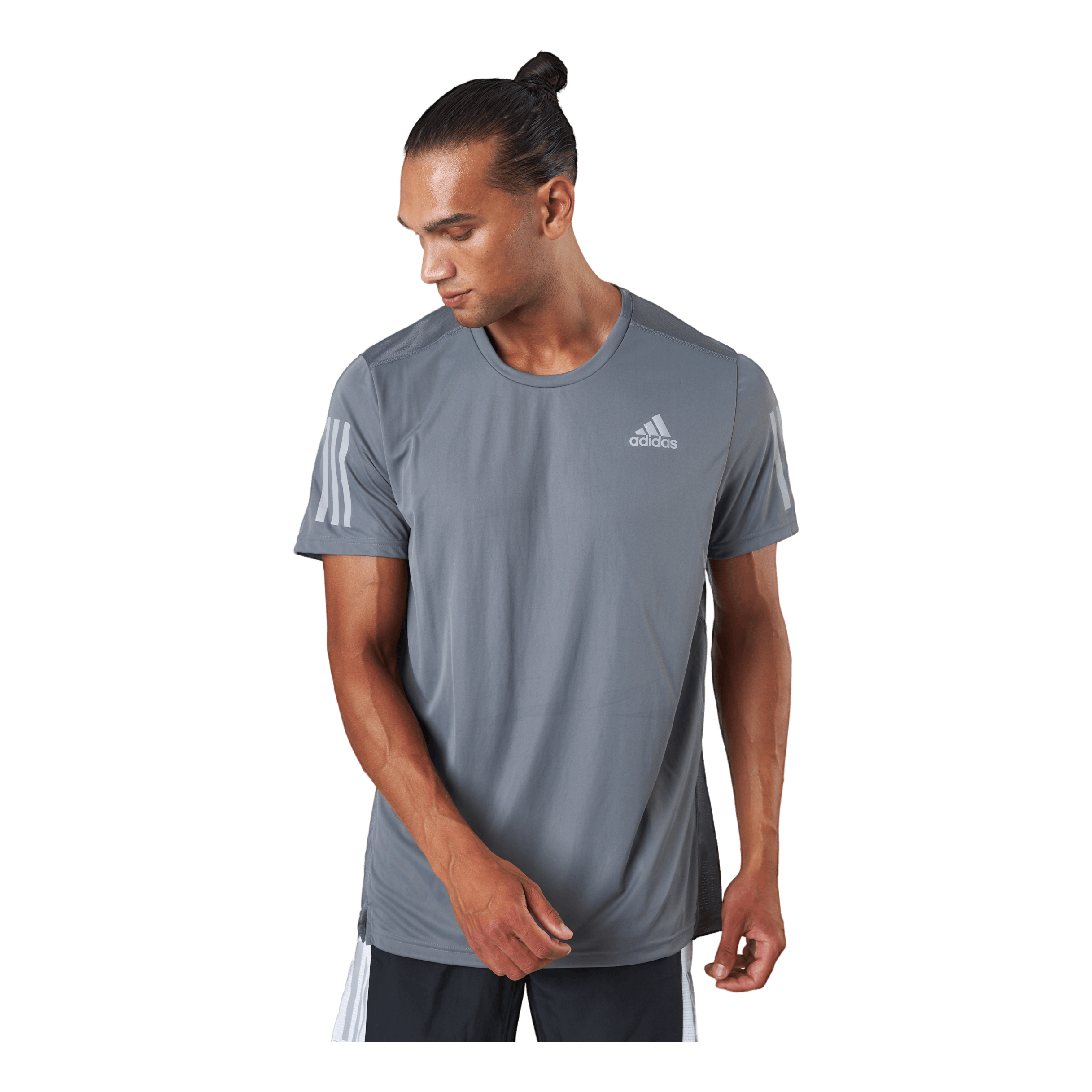ADIDAS Own The Run Tee Grey Four/reflective Silver 4 ADIDAS Own The Run Tee Grey Four/reflective Silver - Image 2