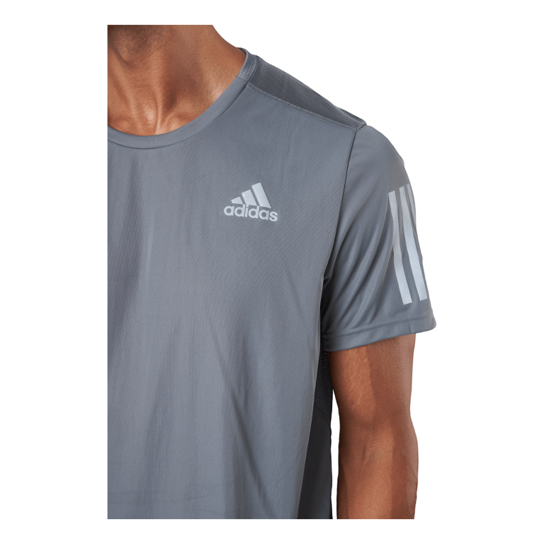 ADIDAS Own The Run Tee Grey Four/reflective Silver 6 ADIDAS Own The Run Tee Grey Four/reflective Silver - Image 4