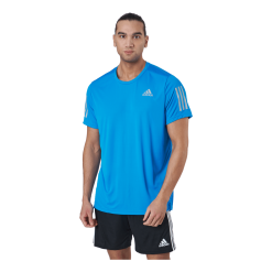 ADIDAS Own The Run Tee Blue Rush/reflective Silver
