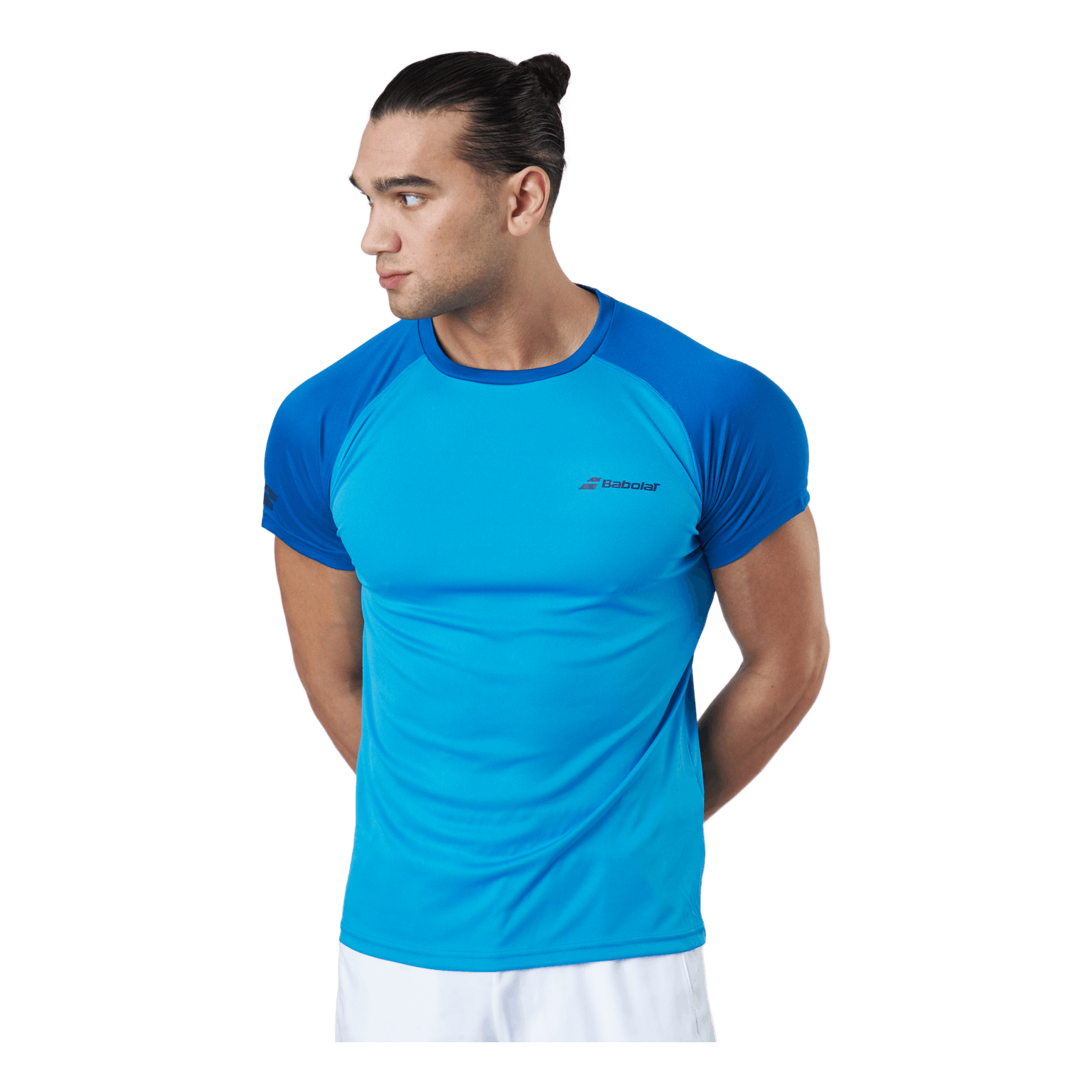 Babolat T-shirt Play Crew Neck White 9 Babolat T-shirt Play Crew Neck White - Image 7