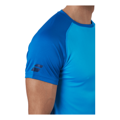 Babolat T-shirt Play Crew Neck Light Blue -Takit Myynti 2023 60666 00 006