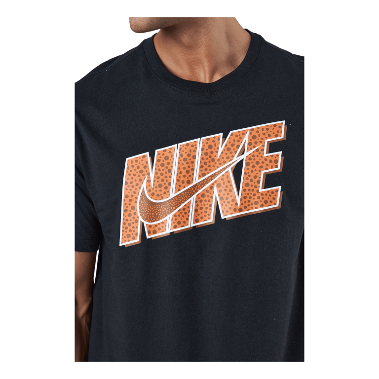 Nike Sportswear Men's T-shirt Black/hot Curry 6 Nike Sportswear Men's T-shirt Black/hot Curry - Image 4