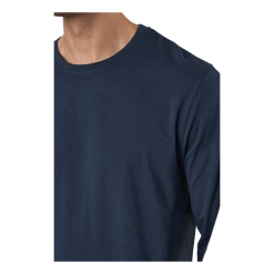 Resteröds Long Sleeve Tee Bamboo Navy -Takit Myynti 2023 60671 91 004