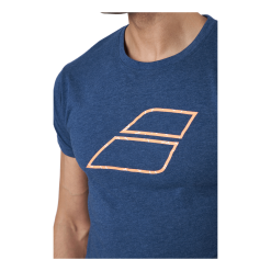 Babolat T-shirt Big Flag Blue 10 Babolat T-shirt Big Flag Blue -Takit Myynti 2023 60681 02 004