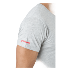Babolat T-shirt Padel Cotton Grey -Takit Myynti 2023 60681 05 005