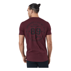 GASP 89 Classic Tap Tee Maroon