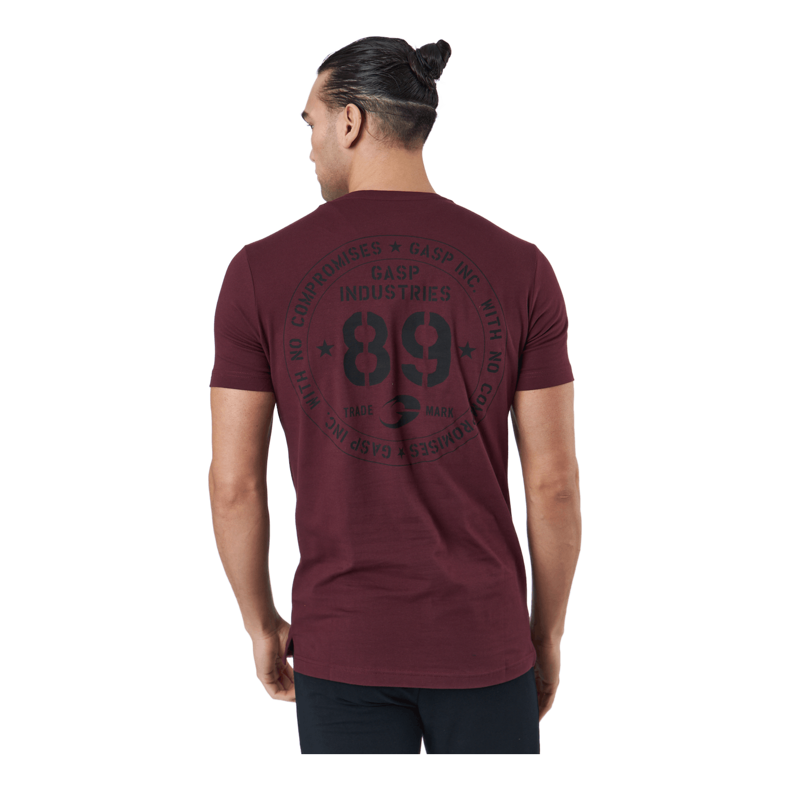 GASP 89 Classic Tap Tee Maroon 3 GASP 89 Classic Tap Tee Maroon