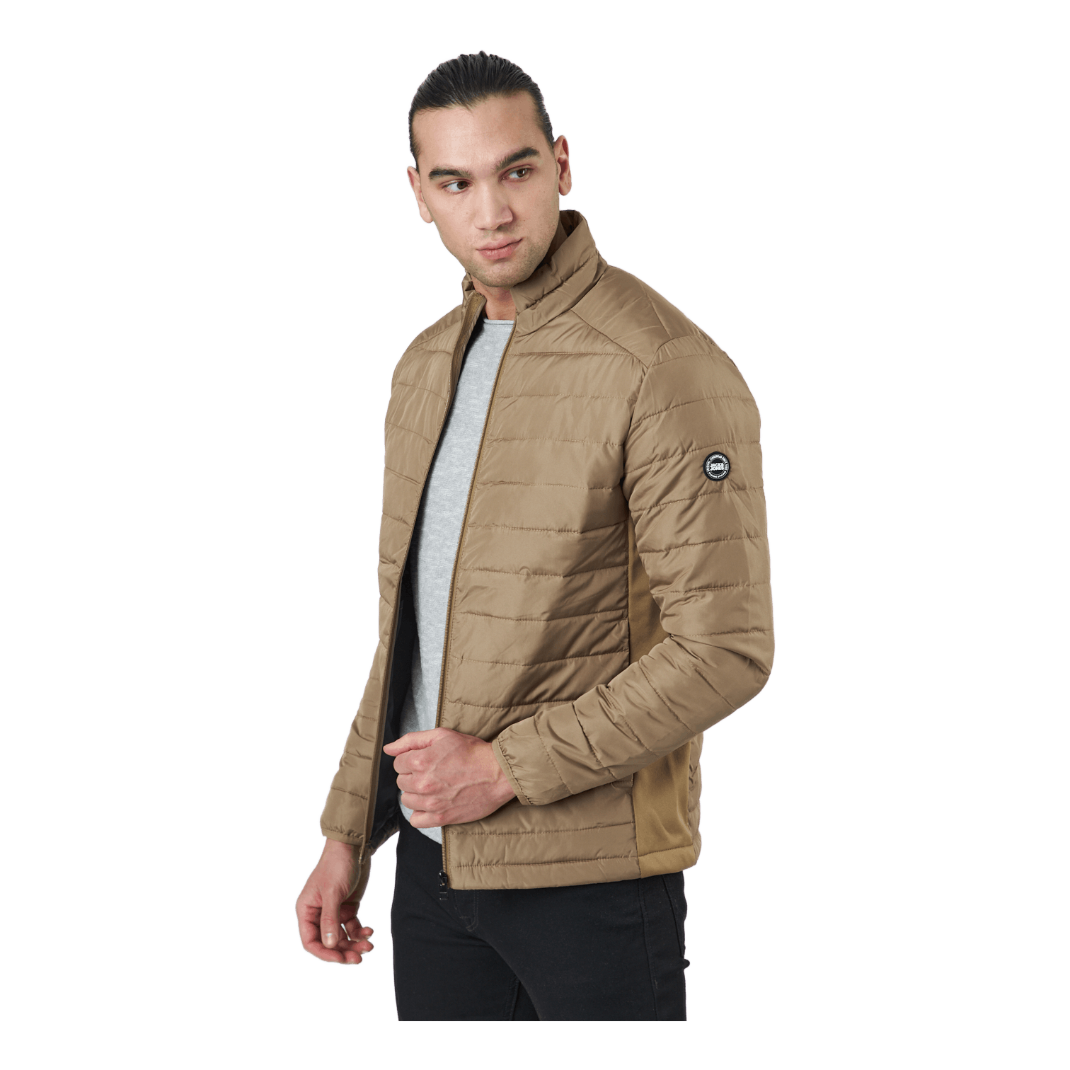 Jack & Jones Jjeace Spring Puffer Collar Sn Elmwood 3 Jack & Jones Jjeace Spring Puffer Collar Sn Elmwood