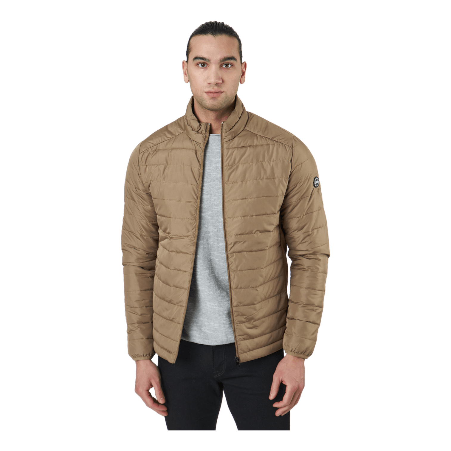 Jack & Jones Jjeace Spring Puffer Collar Sn Elmwood 4 Jack & Jones Jjeace Spring Puffer Collar Sn Elmwood - Image 2