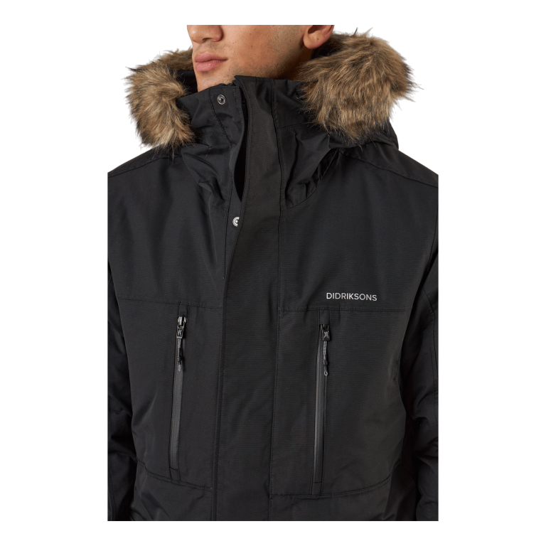 DIDRIKSONS Fredrik Usx Parka Black 6 DIDRIKSONS Fredrik Usx Parka Black - Image 4