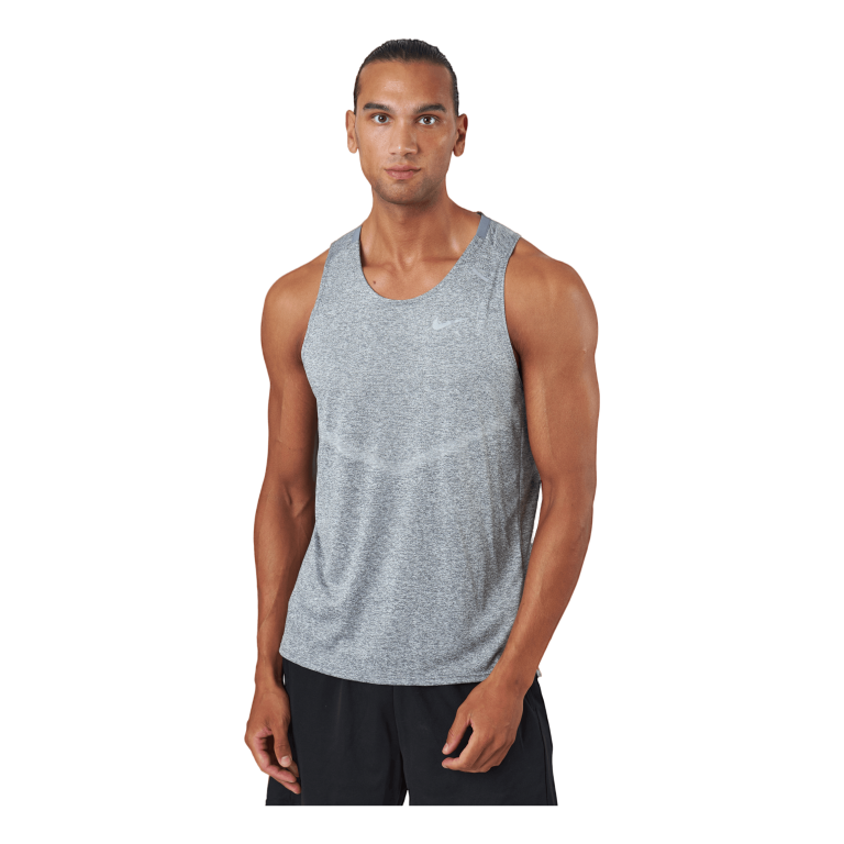 Nike Dri-FIT Rise 365 Men's Running Tank SMOKE GREY/HTR/REFLECTIVE SILV 4 Nike Dri-FIT Rise 365 Men's Running Tank SMOKE GREY/HTR/REFLECTIVE SILV - Image 2