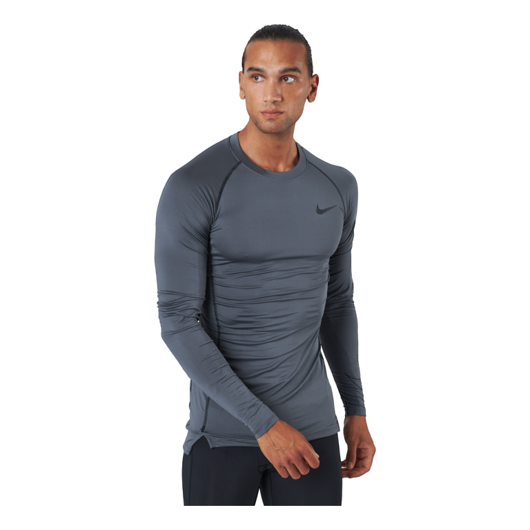 Nike Pro Dri-FIT Men's Tight Fit Long-Sleeve Top IRON GREY/BLACK/BLACK 3 Nike Pro Dri-FIT Men's Tight Fit Long-Sleeve Top IRON GREY/BLACK/BLACK