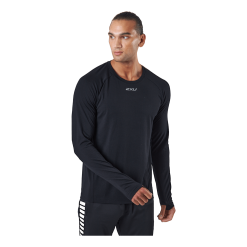 2XU Ignition Base Layer L/s Black/silver Reflective