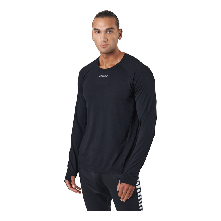 2XU Ignition Base Layer L/s Black/silver Reflective 4 2XU Ignition Base Layer L/s Black/silver Reflective - Image 2