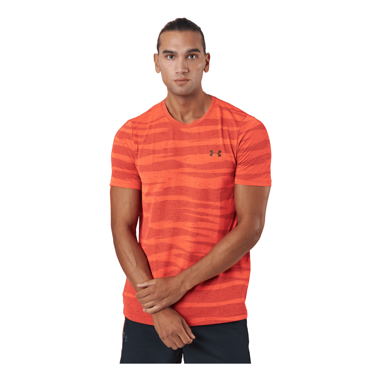 Under Armour Ua Seamless Novelty Ss Bolt Red 4 Under Armour Ua Seamless Novelty Ss Bolt Red - Image 2