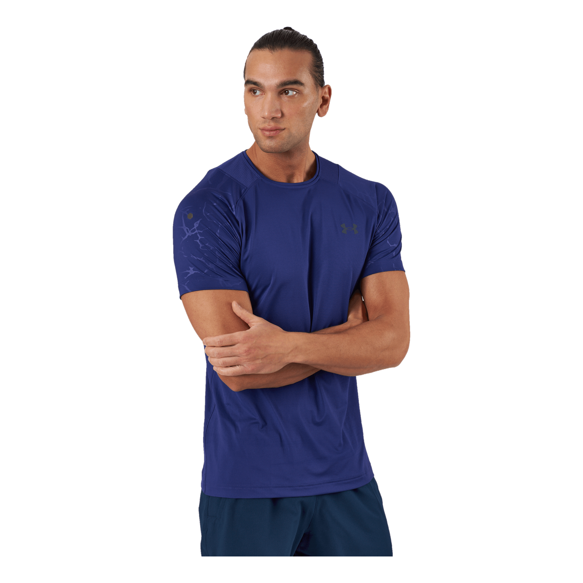 Under Armour Ua Rush Emboss Ss Sonar Blue 4 Under Armour Ua Rush Emboss Ss Sonar Blue - Image 2