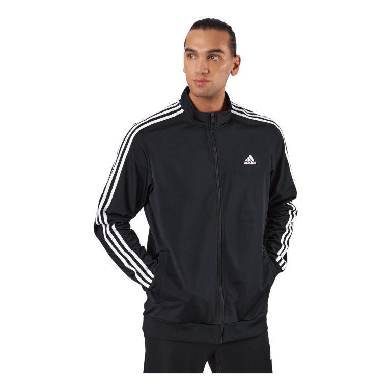 ADIDAS Essentials Warm-Up 3-Stripes Track Top Black 4 ADIDAS Essentials Warm-Up 3-Stripes Track Top Black - Image 2
