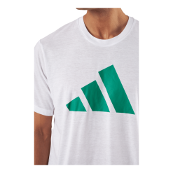 ADIDAS Train Essentials Feelready Logo Training T-Shirt White -Takit Myynti 2023 60931 72 004