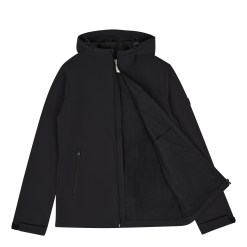 Jack & Jones Jjemarvin Hood Softshell Black