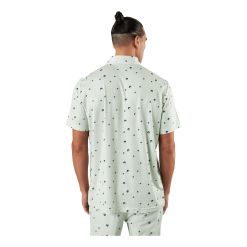 Adidas Ultimate 365 Allover Print Polo White/Green -Takit Myynti 2023 60974 19 003