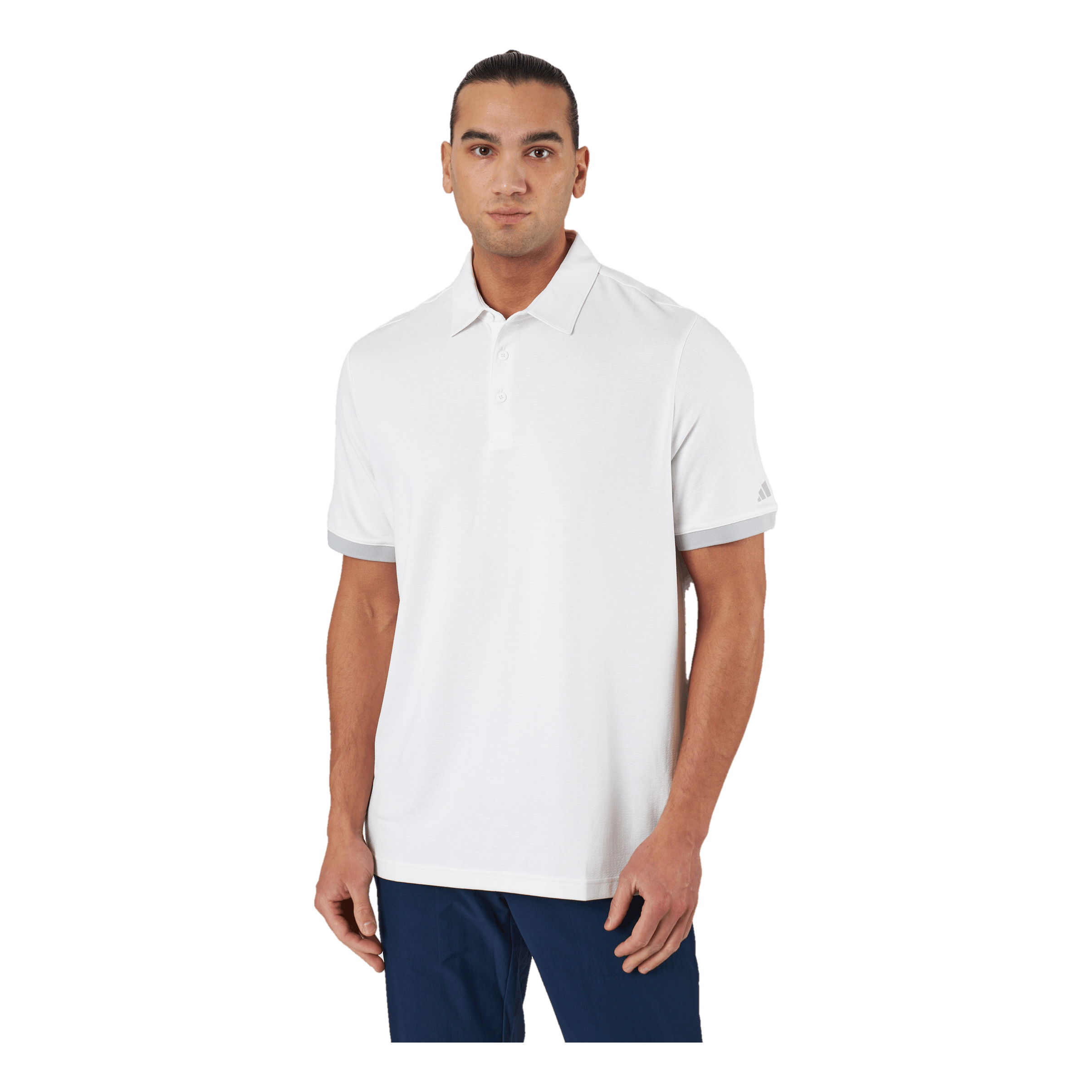 ADIDAS HEAT.RDY Polo Shirt White 3 ADIDAS HEAT.RDY Polo Shirt White