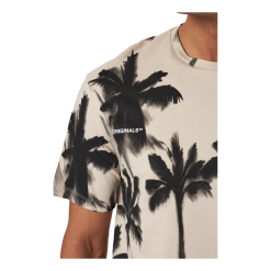 Jack & Jones T-shirt Pasadena Beige -Takit Myynti 2023 61008 17 004