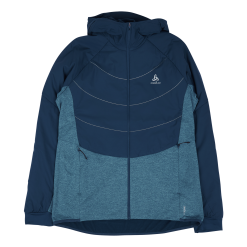 Odlo Jacket Run Easy S-thermic Blue Wing Teal