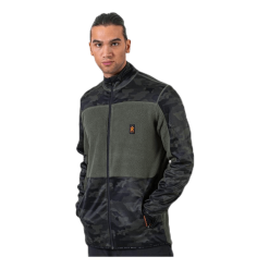 Bula Camo Fleece Jacket Green
