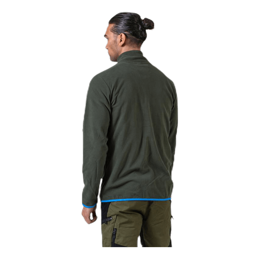 Bula Fleece Jacket Olive Green/Blue 5 Bula Fleece Jacket Olive Green/Blue - Image 3