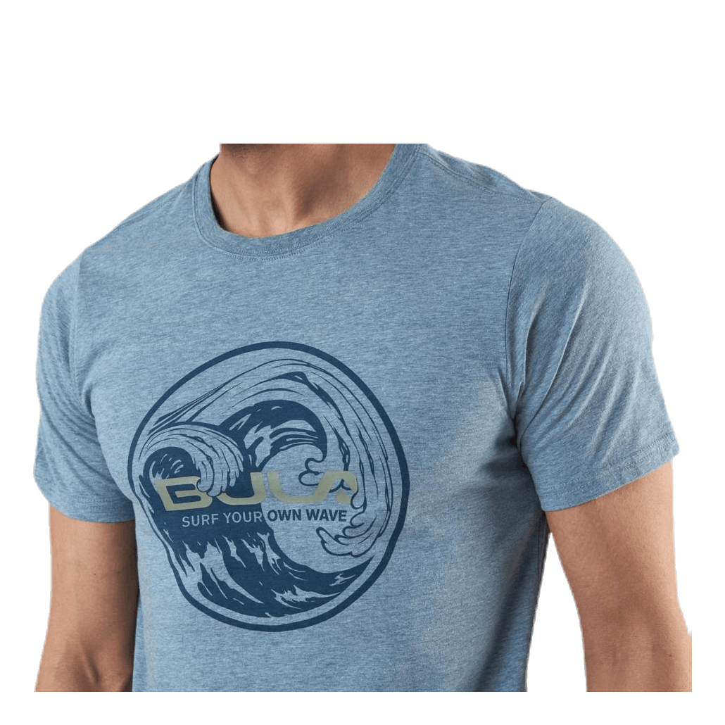Bula Surf Tee Blue 7 Bula Surf Tee Blue - Image 5