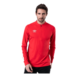 UMBRO UX Elite Halfzip Top White/Red