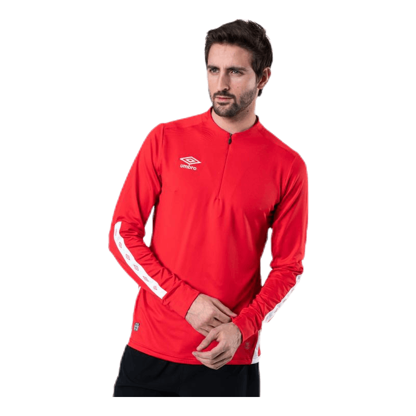 UMBRO UX Elite Halfzip Top White/Red 7 UMBRO UX Elite Halfzip Top White/Red - Image 5
