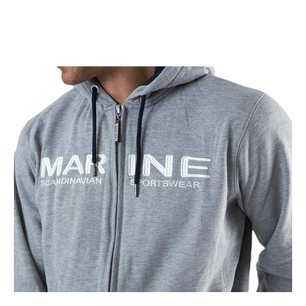 MARINE San Mateo Hoodie Grey 7 MARINE San Mateo Hoodie Grey - Image 5