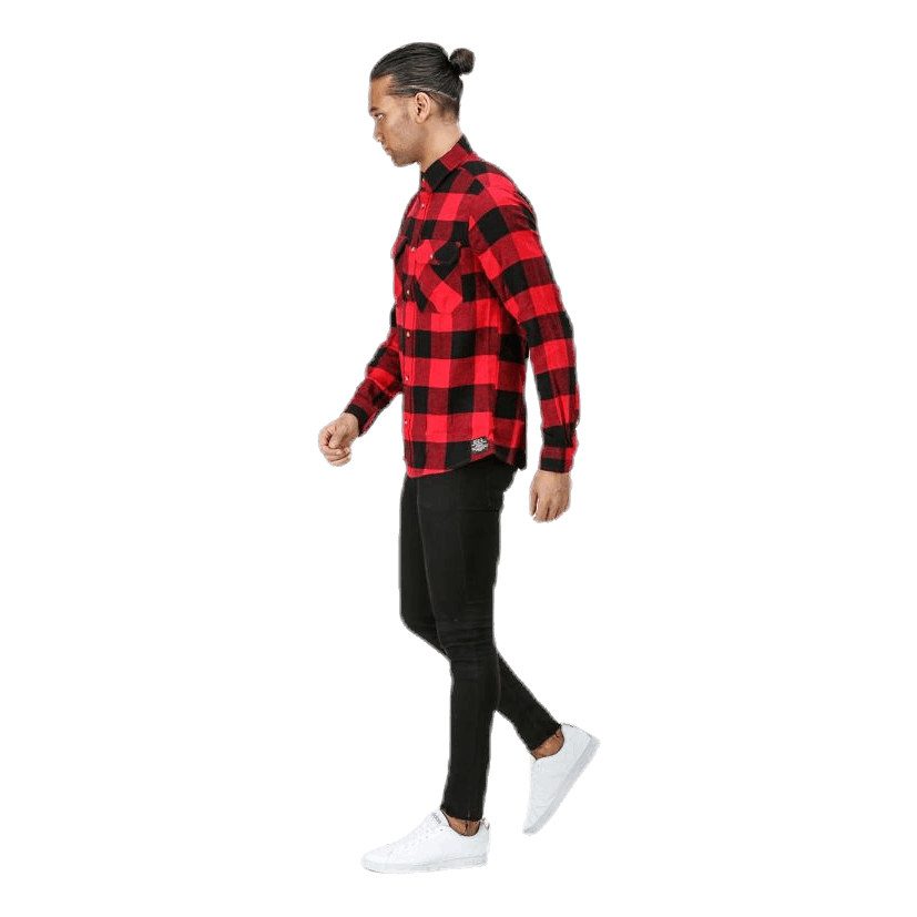 Tuxer Dan Shirt Red 5 Tuxer Dan Shirt Red - Image 3