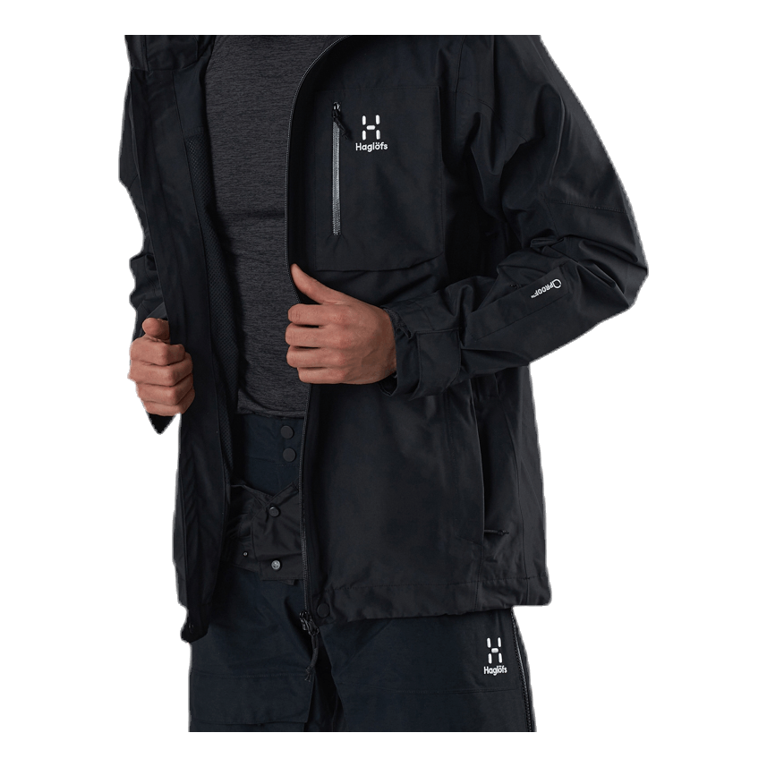 Haglöfs Lumi Jacket Black 7 Haglöfs Lumi Jacket Black - Image 5