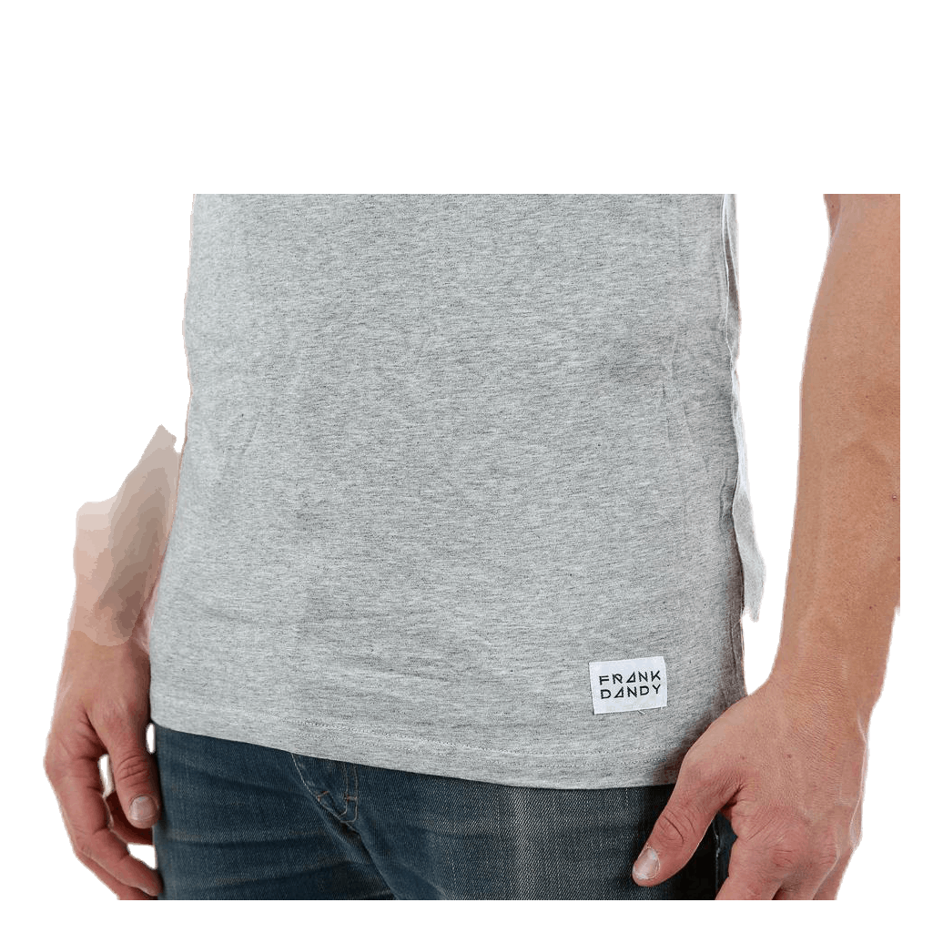 Frank Dandy Bamboo Straight Tee Grey 6 Frank Dandy Bamboo Straight Tee Grey - Image 4