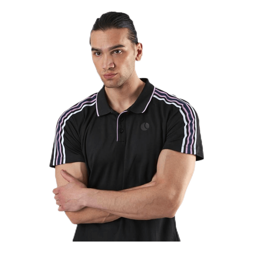 BJØRN BORG Tyler Polo Black 6 BJØRN BORG Tyler Polo Black - Image 4