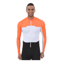 POC AVIP LS Ceramic Jersey Orange/White