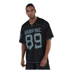 GASP No1 Football Tee Black