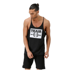 Better Bodies Team BB Raw Cut Tank Black
